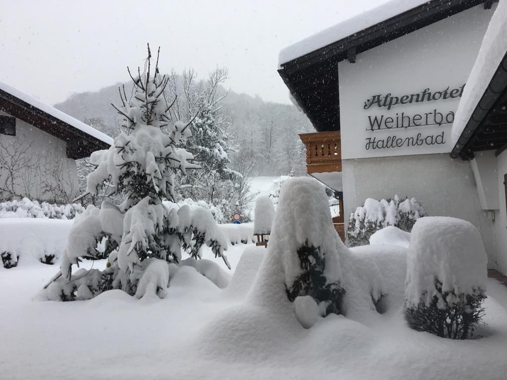 Ferienwohnungen Weiherbach - Hallenbad Berchtesgaden Eksteriør bilde