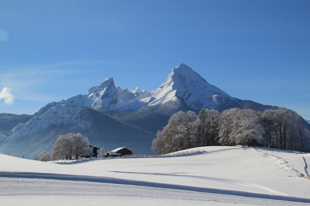 Ferienwohnungen Weiherbach - Hallenbad Berchtesgaden Eksteriør bilde
