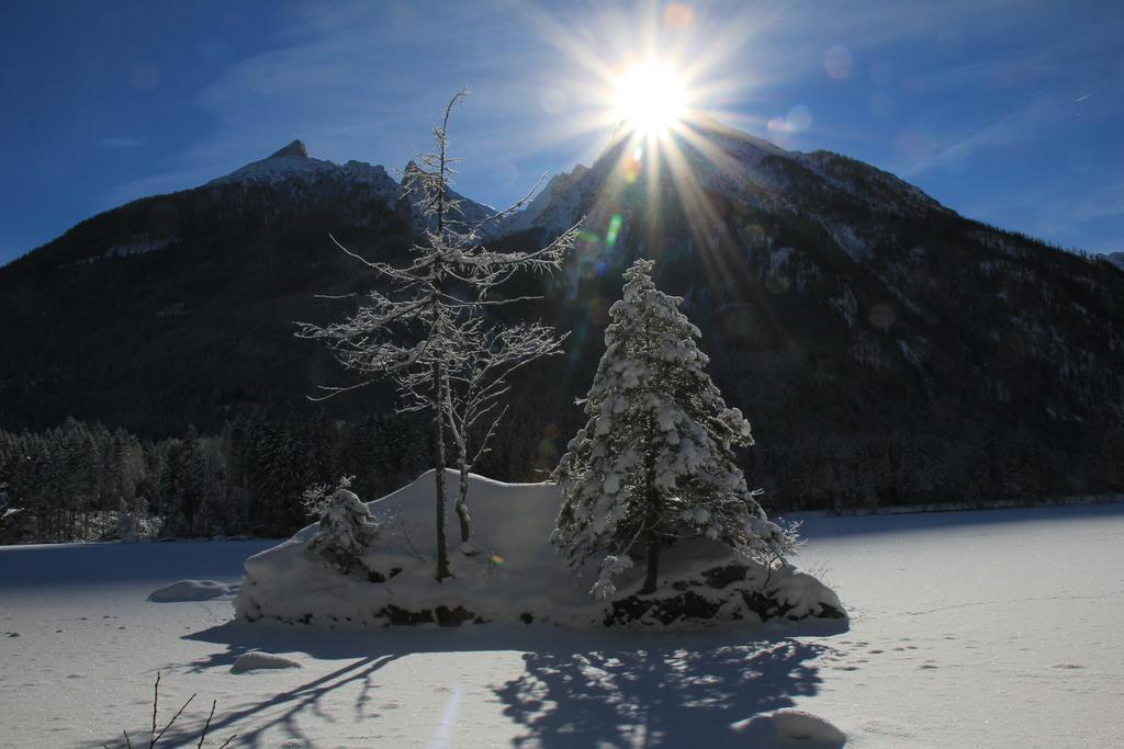 Ferienwohnungen Weiherbach - Hallenbad Berchtesgaden Eksteriør bilde