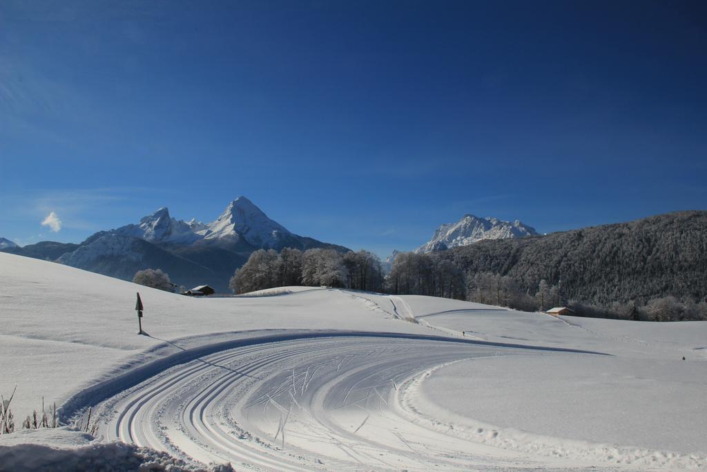 Ferienwohnungen Weiherbach - Hallenbad Berchtesgaden Eksteriør bilde