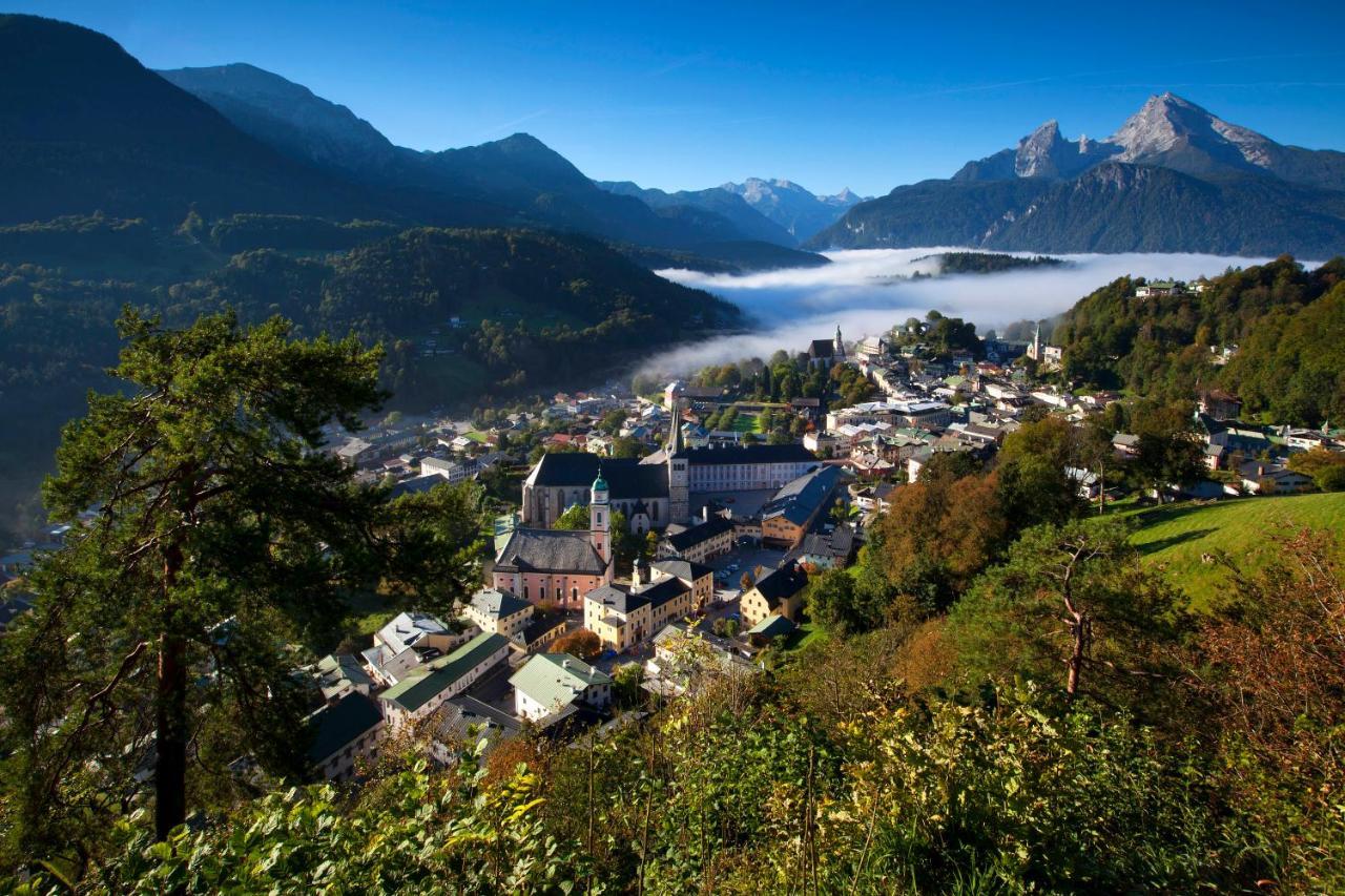 Ferienwohnungen Weiherbach - Hallenbad Berchtesgaden Eksteriør bilde