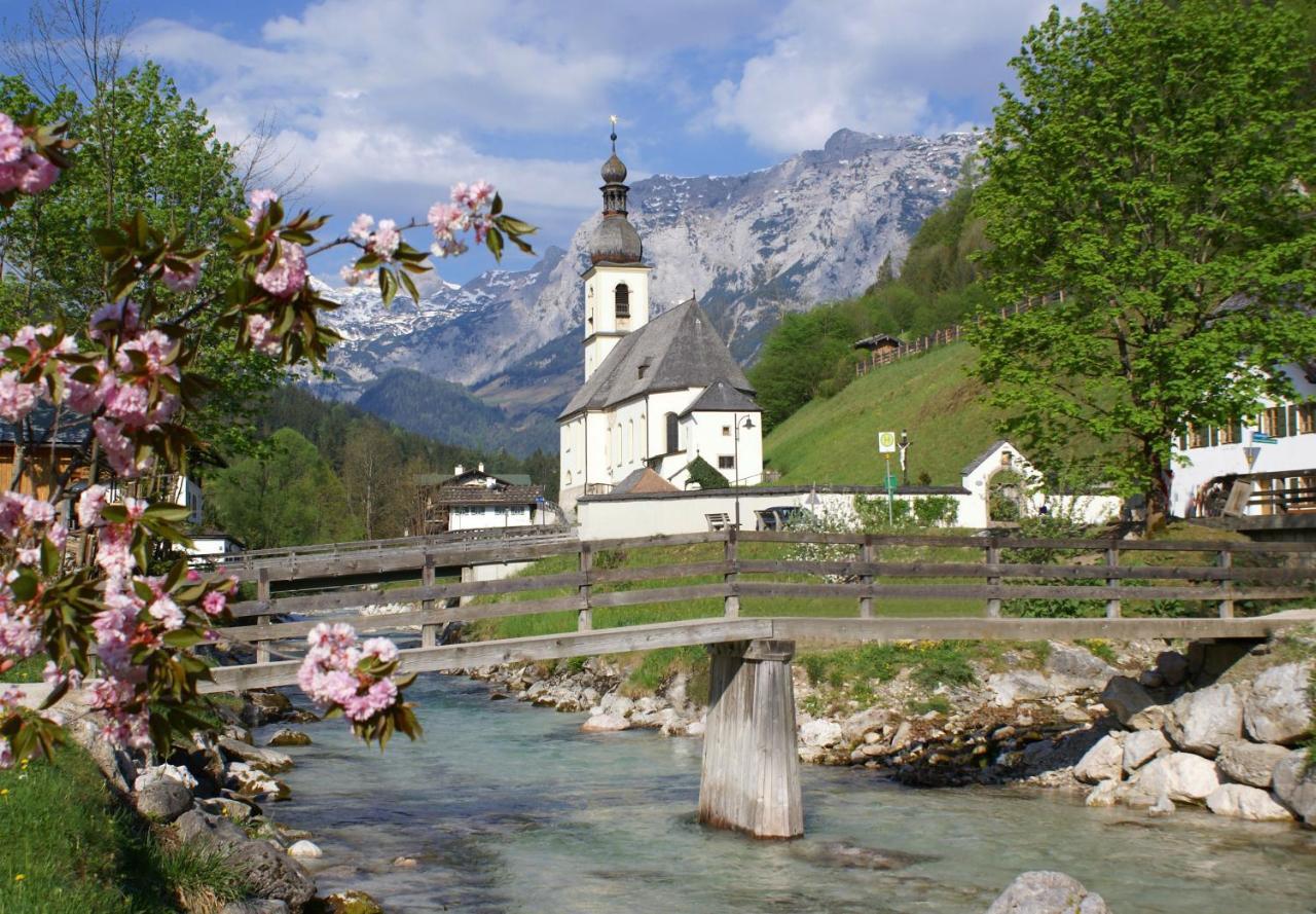 Ferienwohnungen Weiherbach - Hallenbad Berchtesgaden Eksteriør bilde